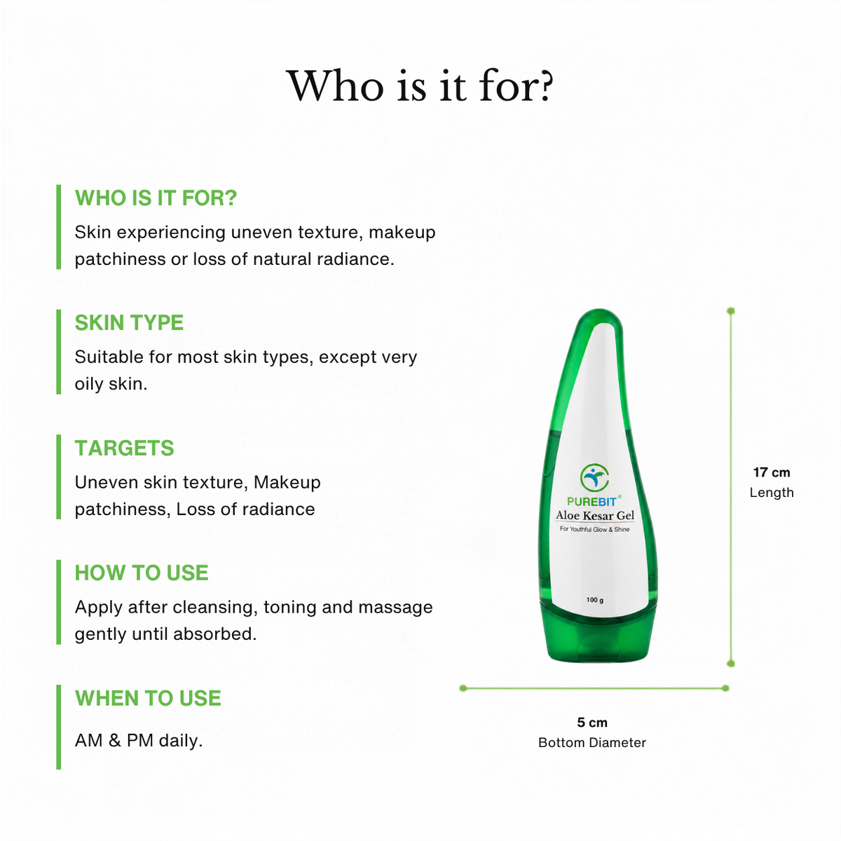 Aloe Kesar Gel