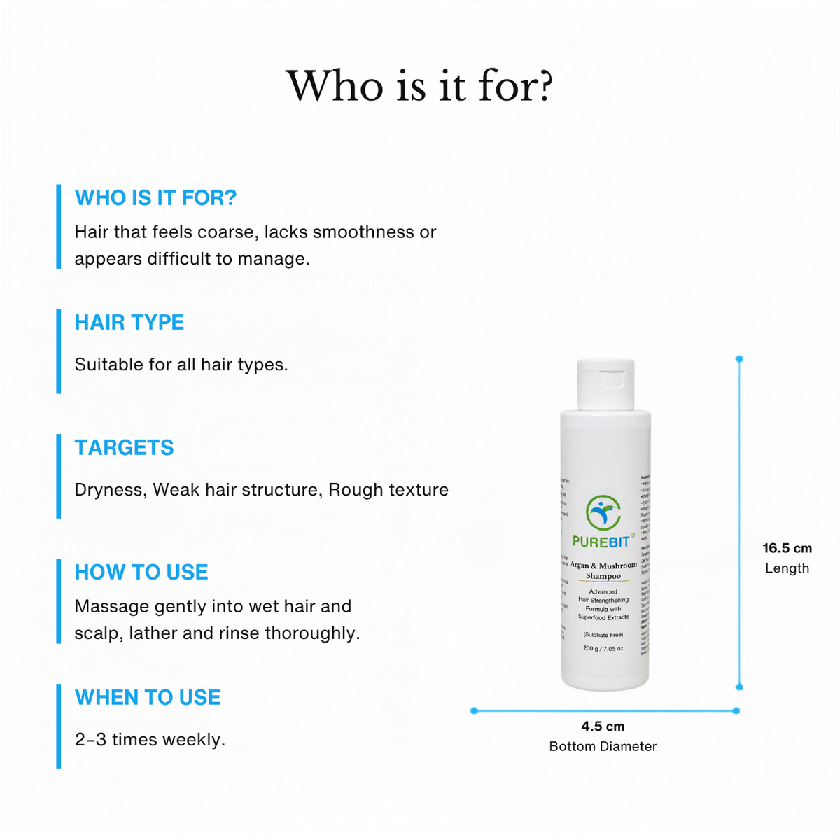 Argan & Mushroom Shampoo