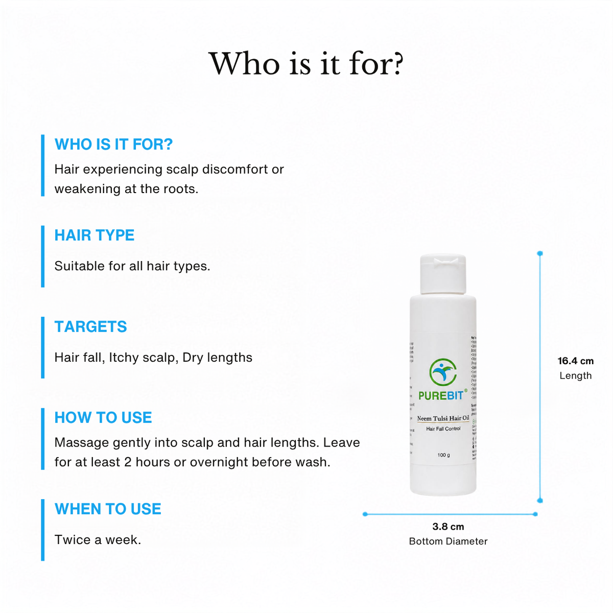 Neem Tulsi Hair Oil