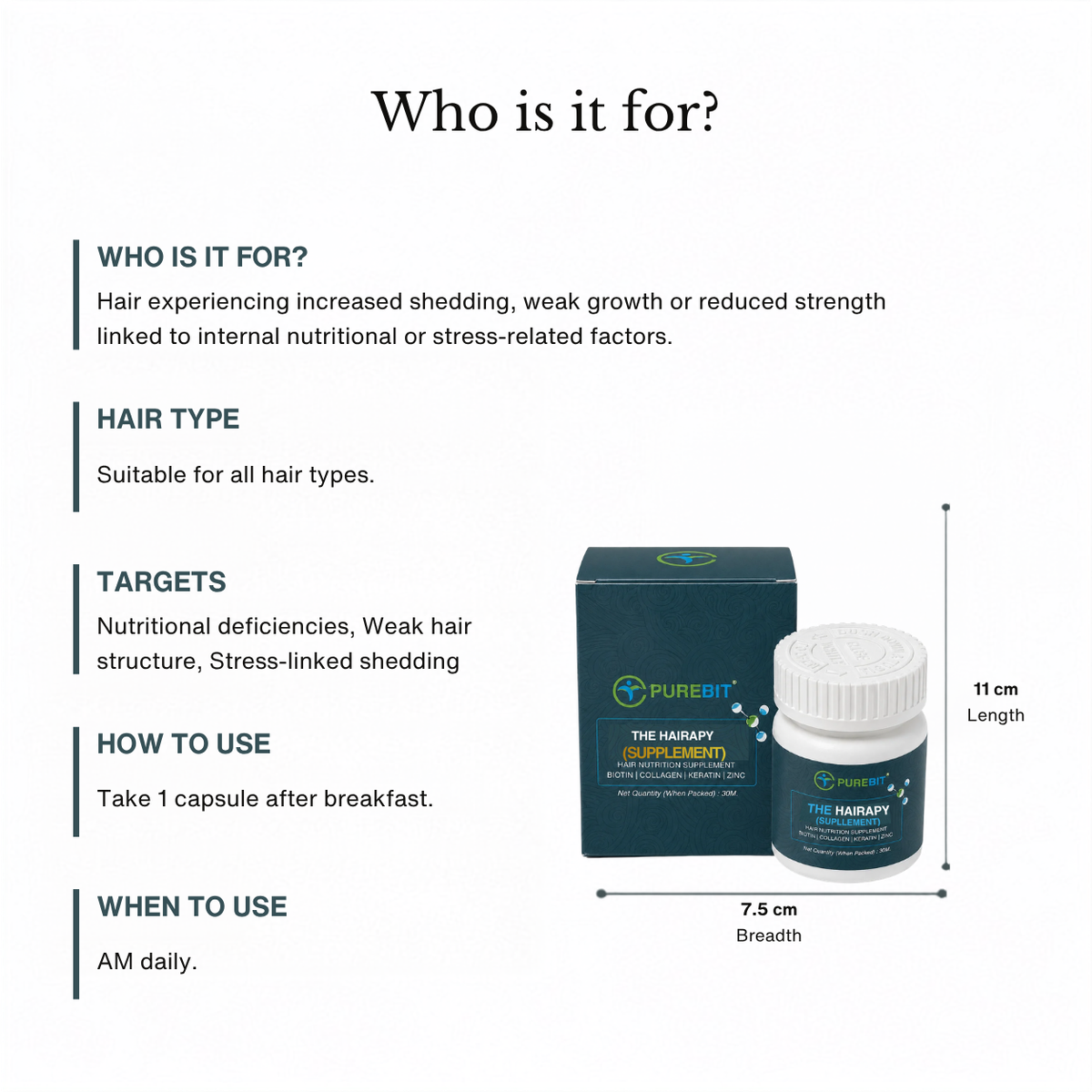 The Hairapy Supplement
