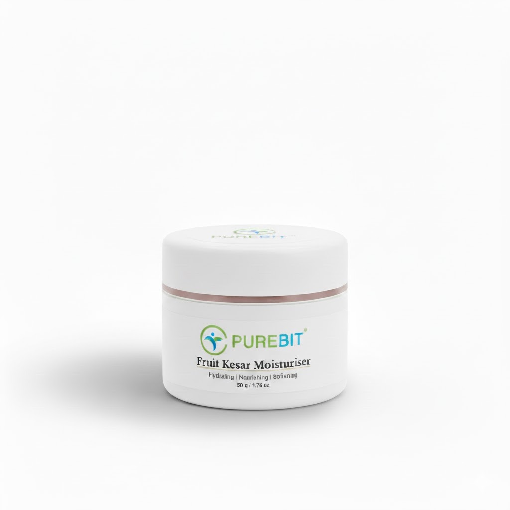Fruit Kesar Moisturiser - Plain Background with shadow_ Fruit Kesar Moisturiser Body Cream - Image 1